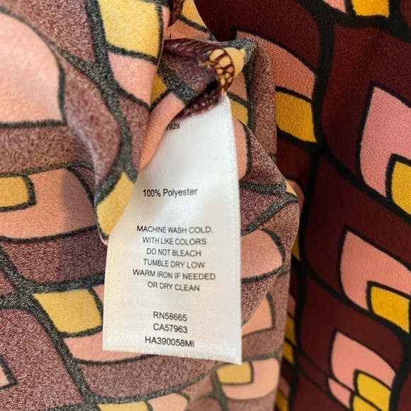 Halogen front tie dress, small - Picture 4 of 7